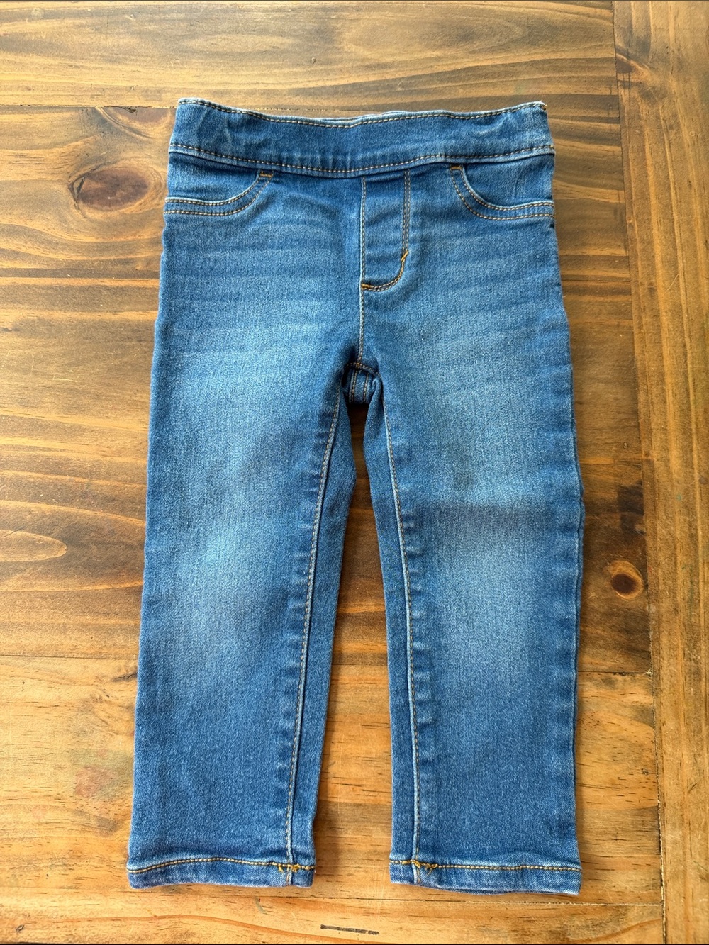 Levi's Kids Blue Stretch Denim-Look Pants